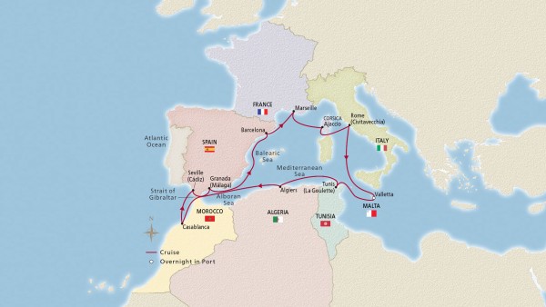 Malta, Morocco & the Mediterranean