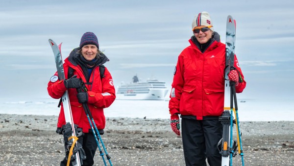 Polar explorers Liv Arnesen and Ann Bancroft reflect on their legendary travels