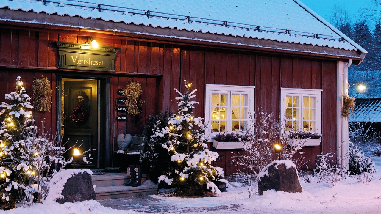 A Norwegian Christmas with Viking Guides Ekaterina and Stian)