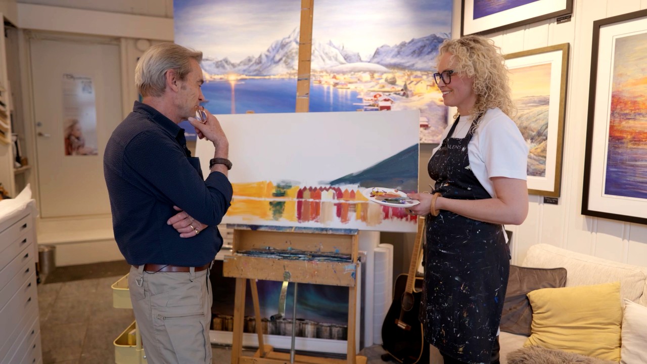 Alastair Miller in conversation with acclaimed Norwegian artist Marianne Skjelbred)