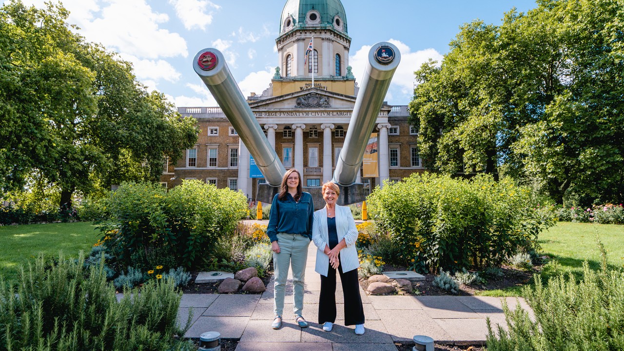 Discover London’s Imperial War Museum with Anne Diamond)